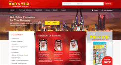 Desktop Screenshot of globewhoswho.com